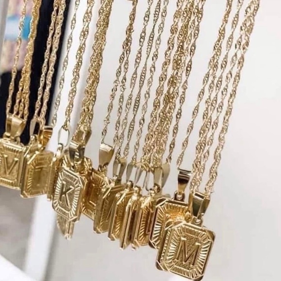 NEW Golden Dream Monogram Necklace - Picture 2 of 10